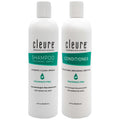 Cleure Sulfate-Free Shampoo & Fragrance-Free Conditioner Set for Sensitive Skin | 12 oz x 2