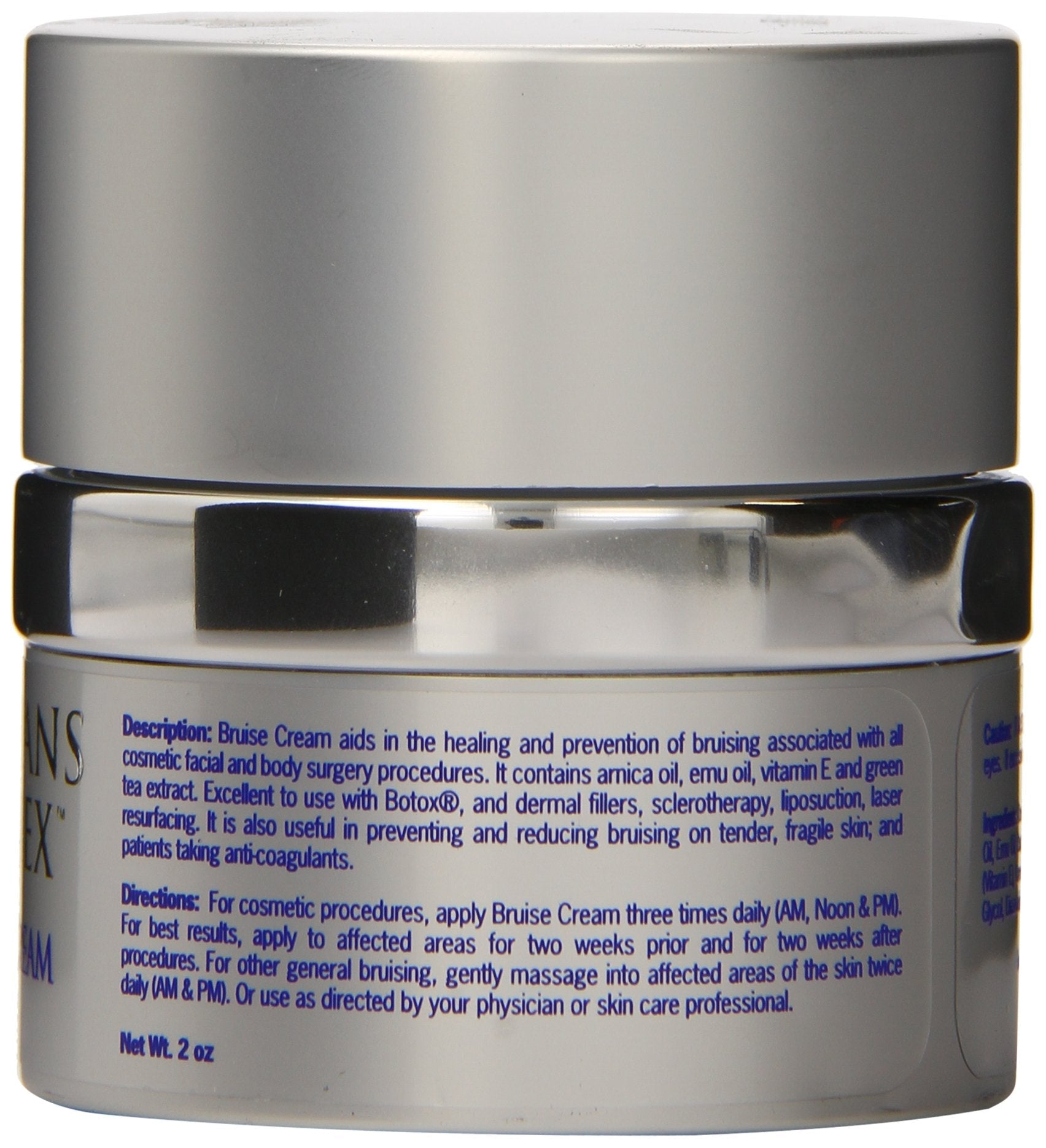 Clinicians Complex Bruise Cream, 2.0 Oz – Arnica & Emu Oils for Smooth, Radiant Skin