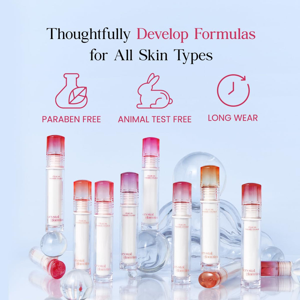 CLIO PROFESSIONAL Crystal Glam Tint | Glass-Like Gloss, Lightweight & Buildable Color