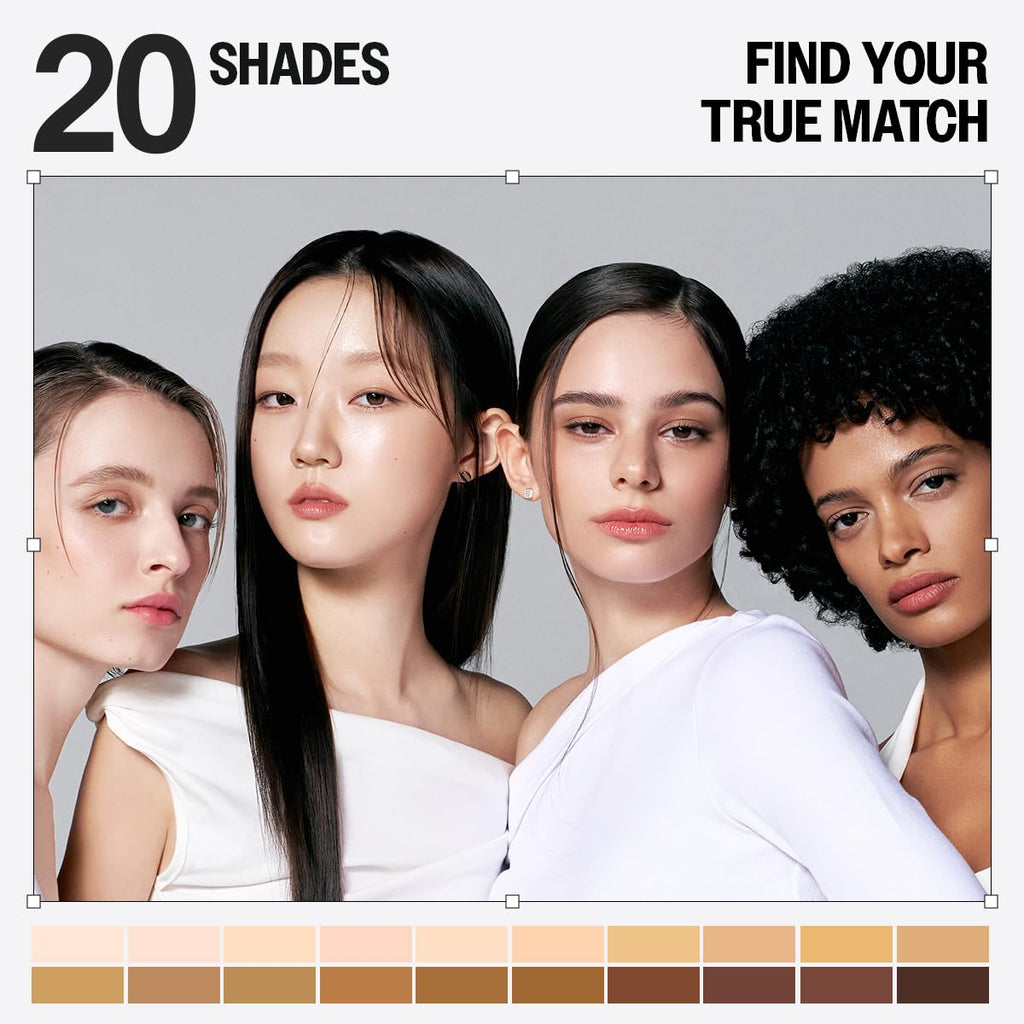 CLIO Kill Cover Founwear Cushion The Original – 20 Shades, Natural Matte Finish, Built-in Applicator, 23N Ginger