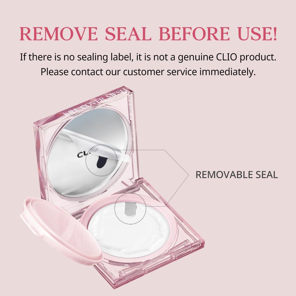 CLIO Kill Cover Mesh Glow Cushion Foundation – Refills Included (21N Linen)