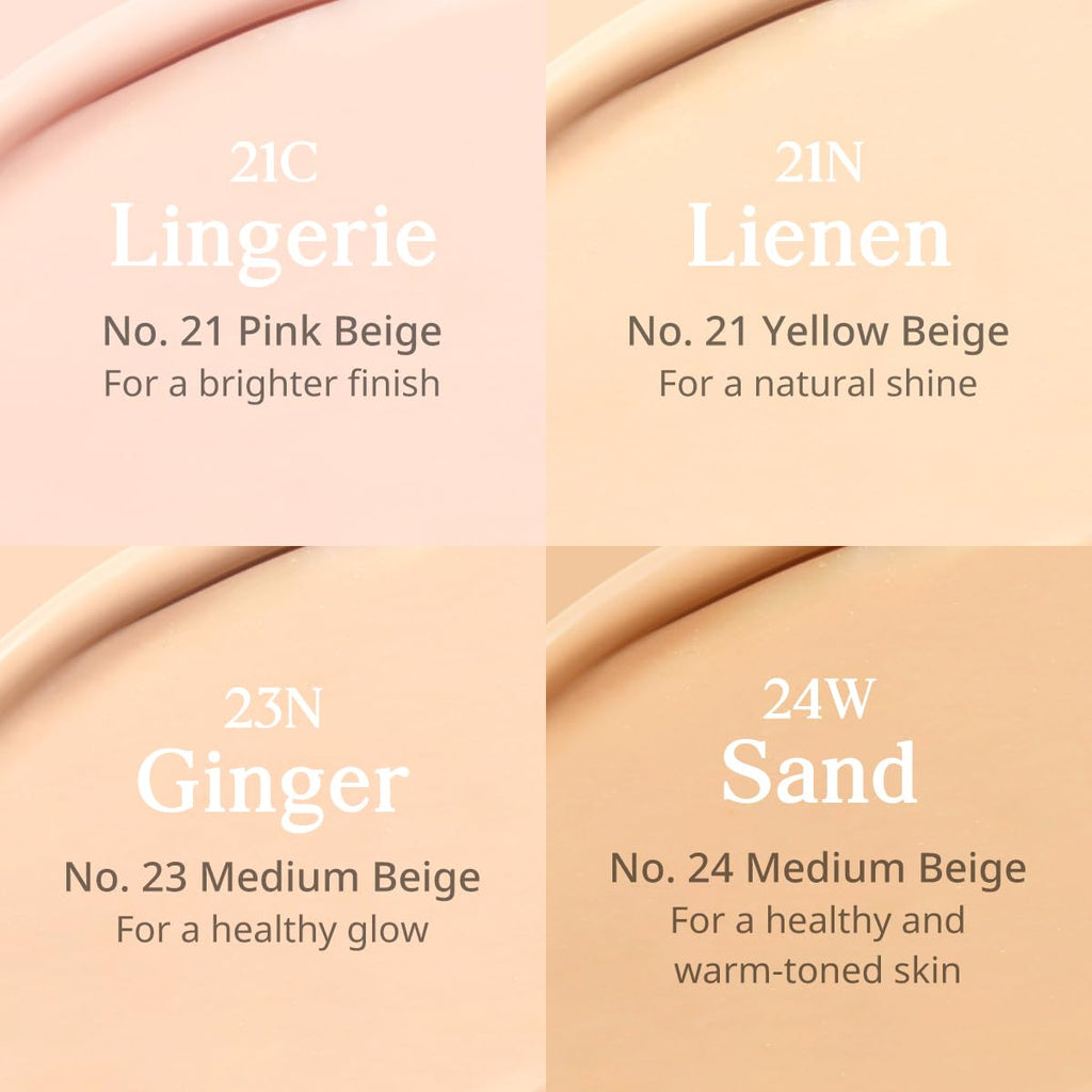 CLIO Kill Cover Mesh Glow Cushion Foundation – Refills Included (21N Linen)