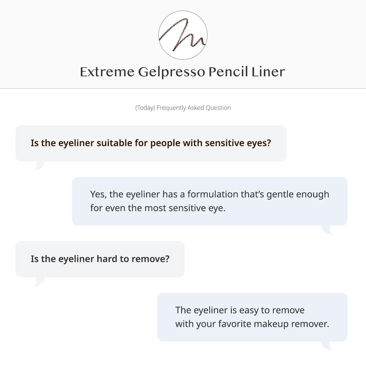 CLIO PROFESSIONAL Extreme Gelpresso Pencil Eyeliner – Waterproof, Smudge-Proof, 6 Shades