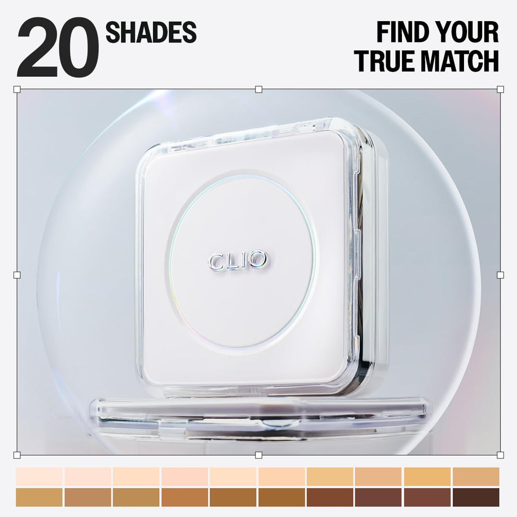 CLIO PROFESSIONAL Kill Cover Founwear Cushion The Original – 20 Shades, Natural Matte, Buildable Coverage
