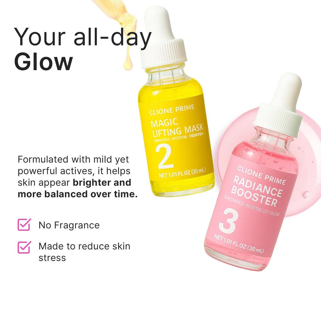 CLIONE PRIME Korean Skin Care Set for Women – Lifting, Firming & Hydration