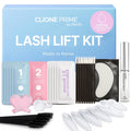 CLIONE PRIME Korean Lash Lift Kit – 5 At-Home Lash Perm Sets with Upgraded Glue