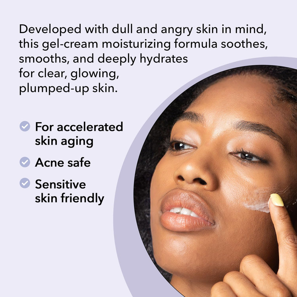 Clover Balancing Water Balm | Lightweight Gel-Cream for Sensitive Skin | Ceramides, Peptides & Linoleic Acid | Vegan & Cruelty-Free 60 ml