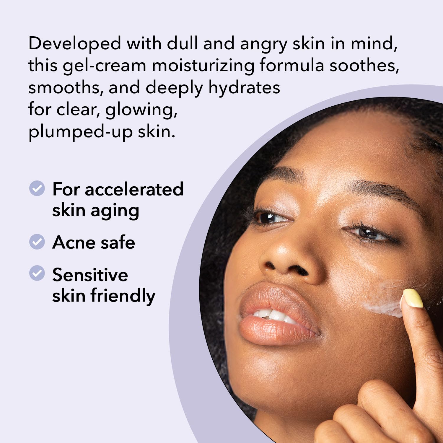 Clover Balancing Water Balm | Lightweight Gel-Cream for Sensitive Skin | Ceramides, Peptides & Linoleic Acid | Vegan & Cruelty-Free 60 ml