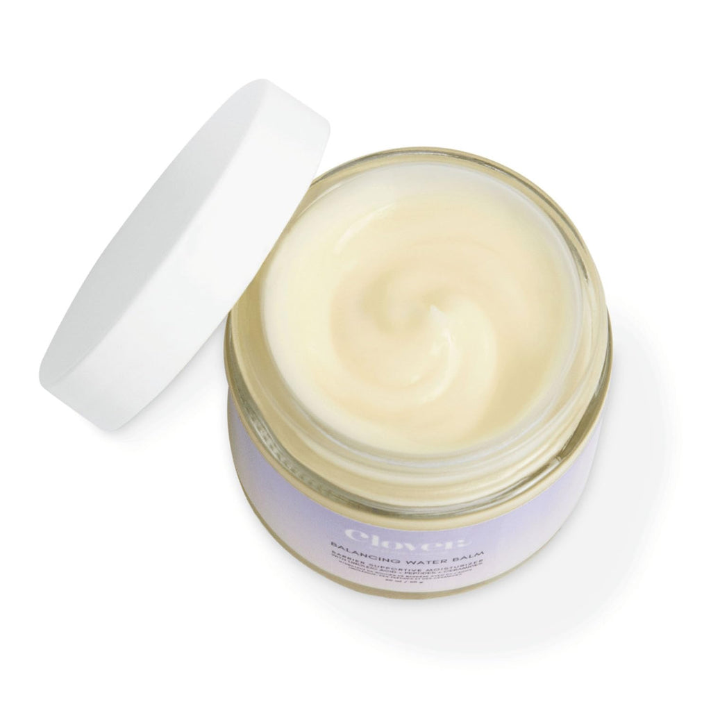 Clover Balancing Water Balm | Lightweight Gel-Cream for Sensitive Skin | Ceramides, Peptides & Linoleic Acid | Vegan & Cruelty-Free 60 ml