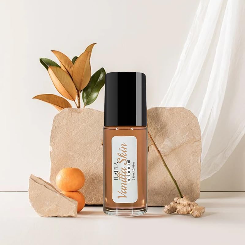 CLQFDT Vanilla Skin Perfume for Women – 30ml Roll-On with Coconut & Musk Ambergris