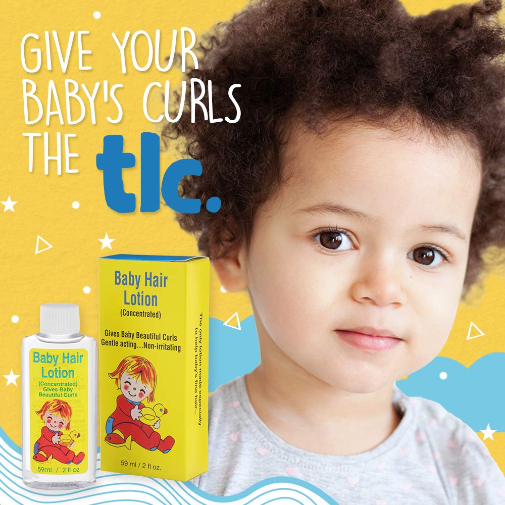 Clubman Gentle Baby Hair Lotion (Concentrated) - 3 Pack, 2 oz Each