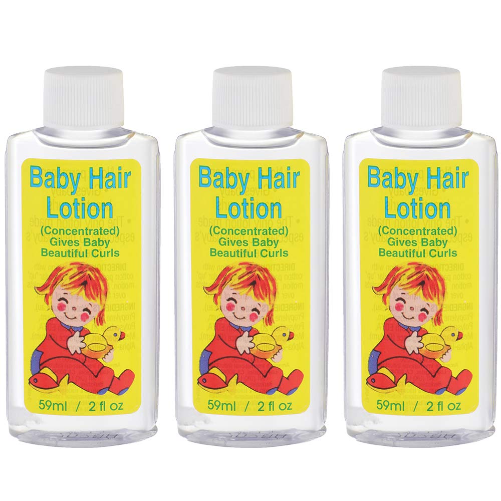 Clubman Gentle Baby Hair Lotion (Concentrated) - 3 Pack, 2 oz Each