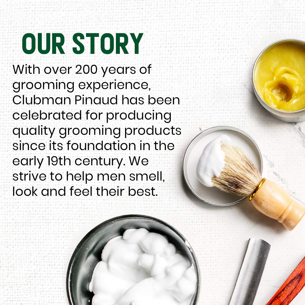 Clubman Pinaud After Shave Lotion – Soothes Skin After Shaving with Masculine Barbershop Scent (2 x 1.7 fl oz)