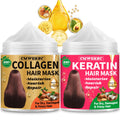CMWGKBC Collagen & Keratin Hair Mask for Damaged Hair | Deep Hydration for All Hair Types
