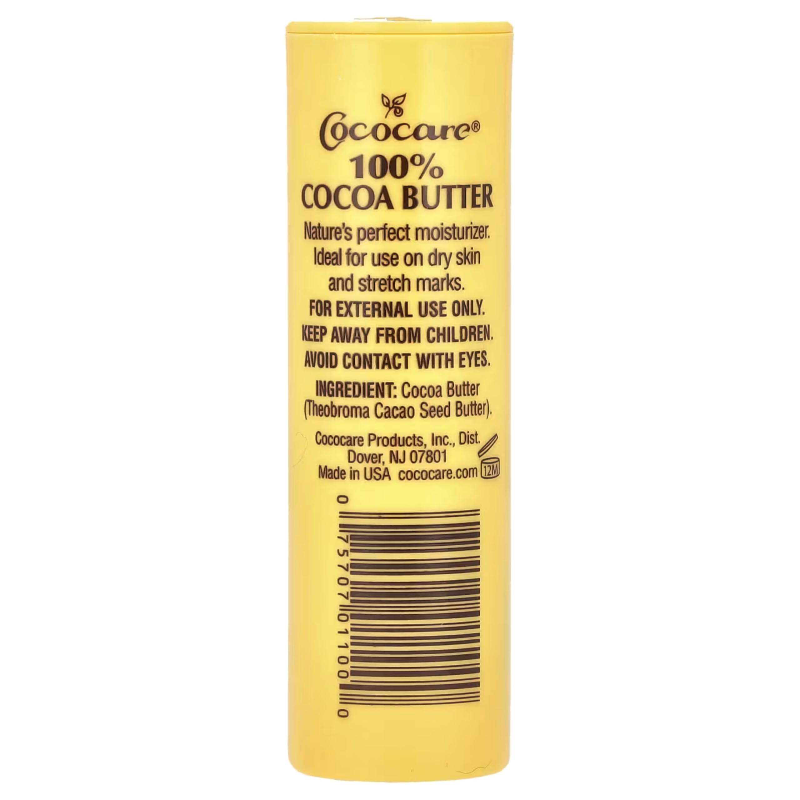 Cococare Cocoa Butter Stick, 1 oz – Pack of 7 | Hydration for Dry Skin