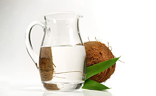 Cocojojo Pure Fractionated Coconut Oil - Steam Distilled, Colorless & Unscented, 1 Gallon