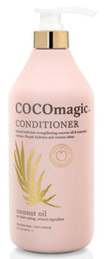 Cocomagic Conditioner with Coconut Oil and Botanical Extracts – Deep Hydration, Shine | Paraben-Free, Gentle for All Hair Types (32 Oz)