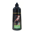 Coconut Oil Color Shampoo – Natural Black, 500 ml | 6-in-1 Ammonia-Free