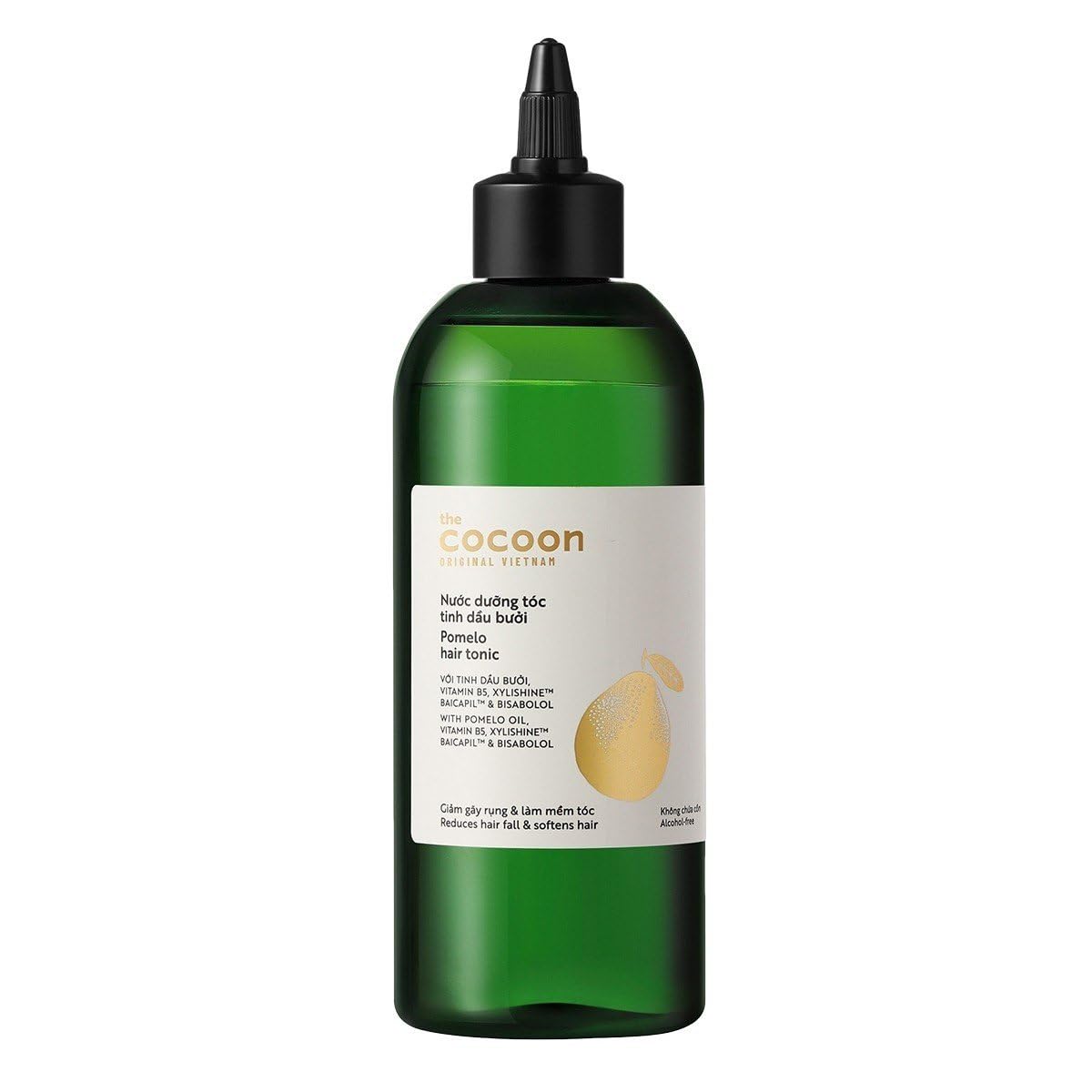 Cocoon Pomelo Oil Hair Tonic | Vegan Scalp Serum for Thinning & Damaged Hair – 10.5 fl oz