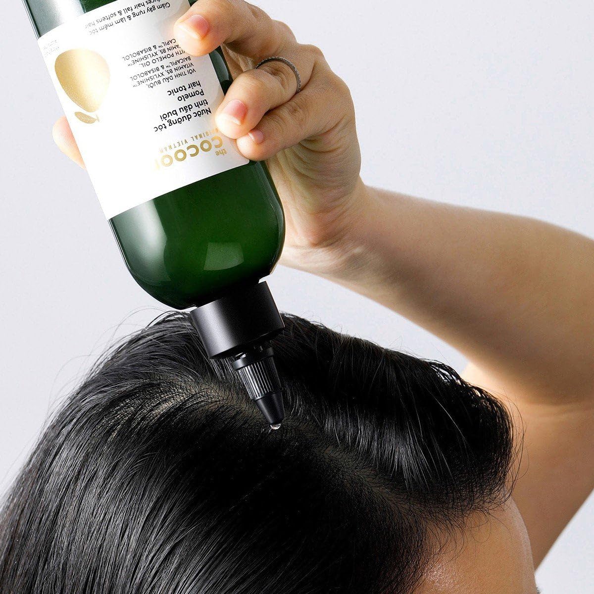 Cocoon Pomelo Oil Hair Tonic | Vegan Scalp Serum for Thinning & Damaged Hair – 10.5 fl oz