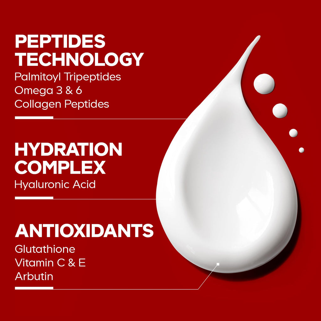 Codeage Maison Rouge Brightening Serum – Glutathione, Vitamin C & Hyaluronic Acid, Refillable