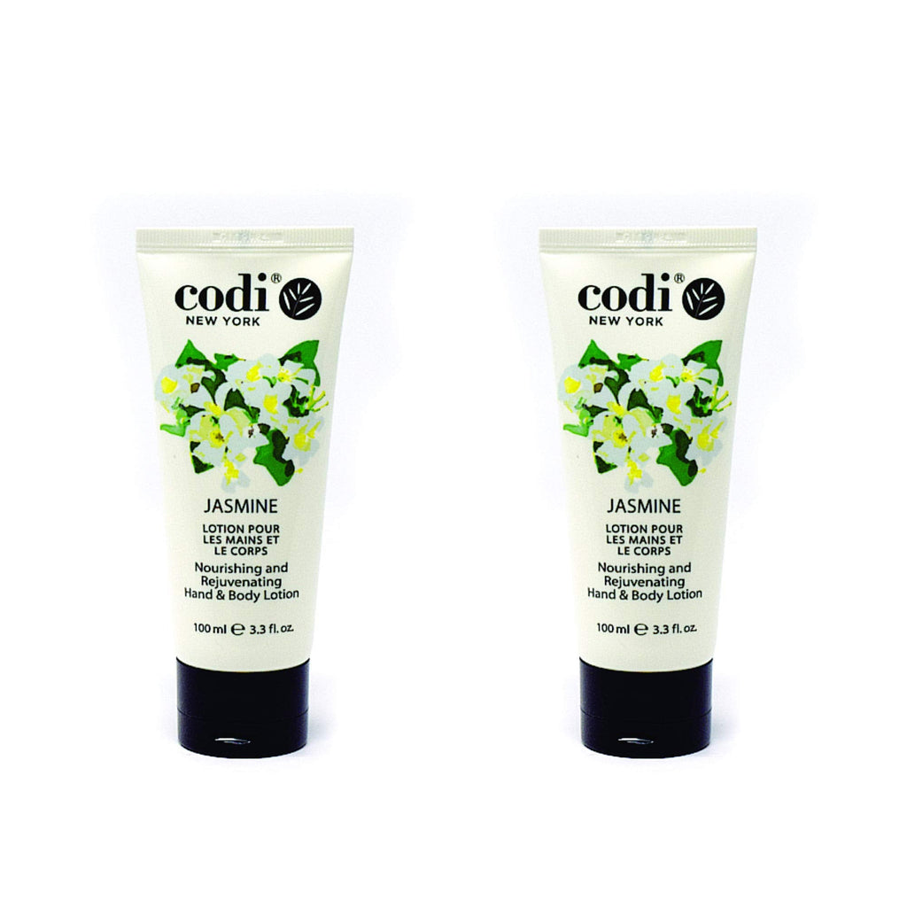 CODi Jasmine Lotion – Non-Greasy, Quick-Absorb Hand & Body Lotion (750ml + 2x100ml Tubes)