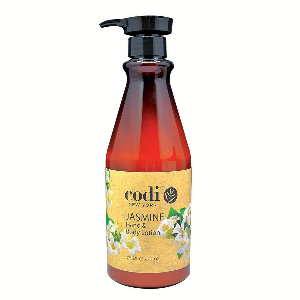 CODi Jasmine Lotion – Non-Greasy, Quick-Absorb Hand & Body Lotion (750ml + 2x100ml Tubes)