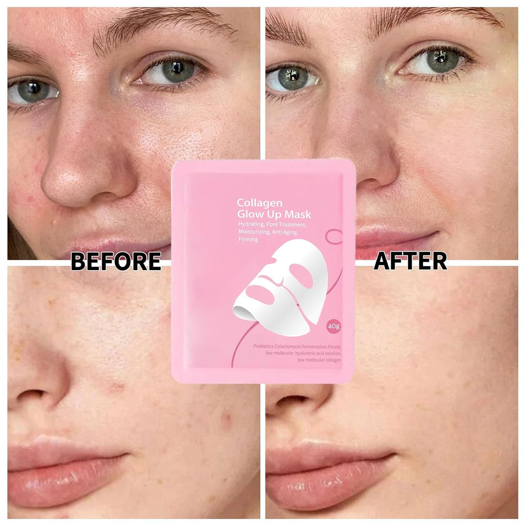 Collagen Glow Up Mask 2.0 – Overnight Hydration & Pore Refinement