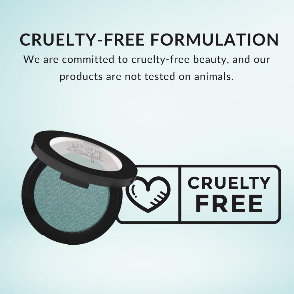 Color Me Beautiful Color Pro Single Eyeshadow – Full Pigment, Long-Lasting, Cruelty-Free