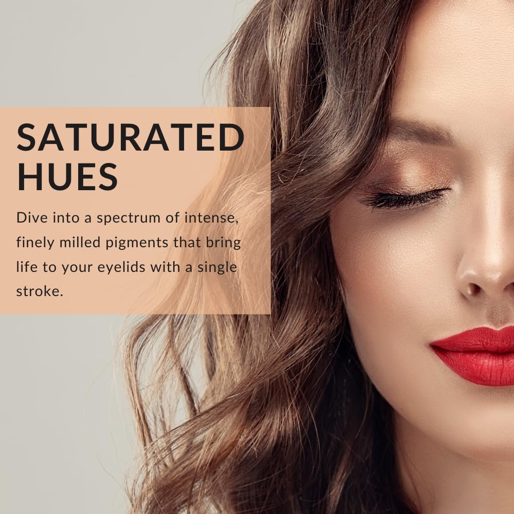 Color Me Beautiful Color Pro Single Eyeshadow – Full Pigment, Long-Lasting, Cruelty-Free