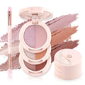 Color Nymph 6 Colors Eyeshadow Palette — 6-in-1 Travel-Size Shimmer & Matte Kit