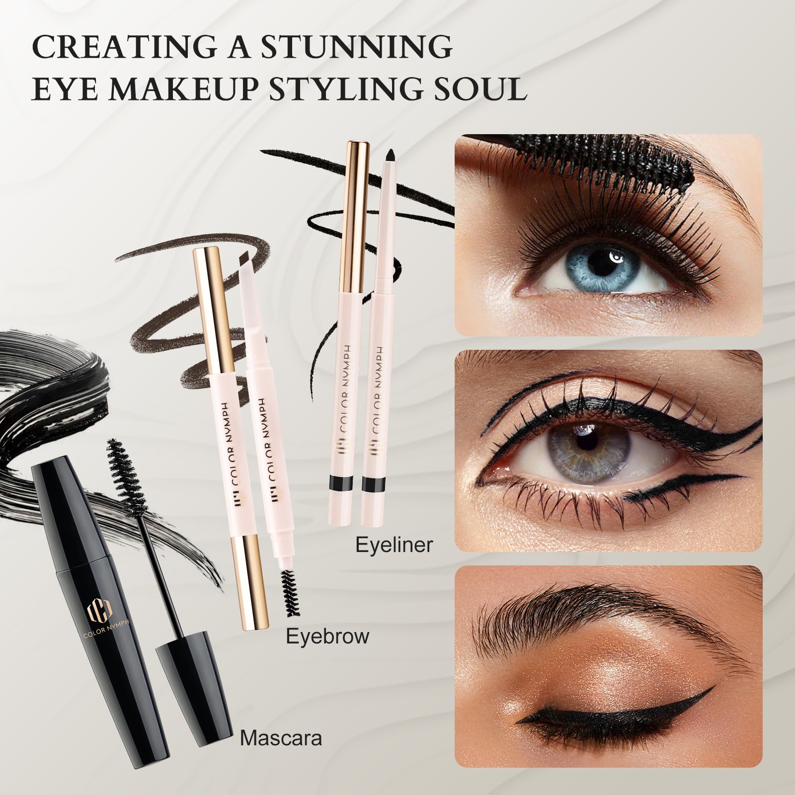 Color Nymph All-in-One Makeup Set for Teens & Women | Train Case Kit