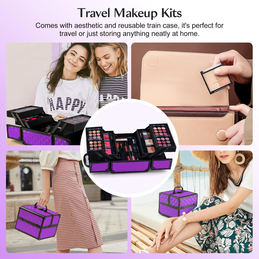 Color Nymph All-in-One Makeup Kit for Teens | 36 Eyeshadows, Lip Oils & More