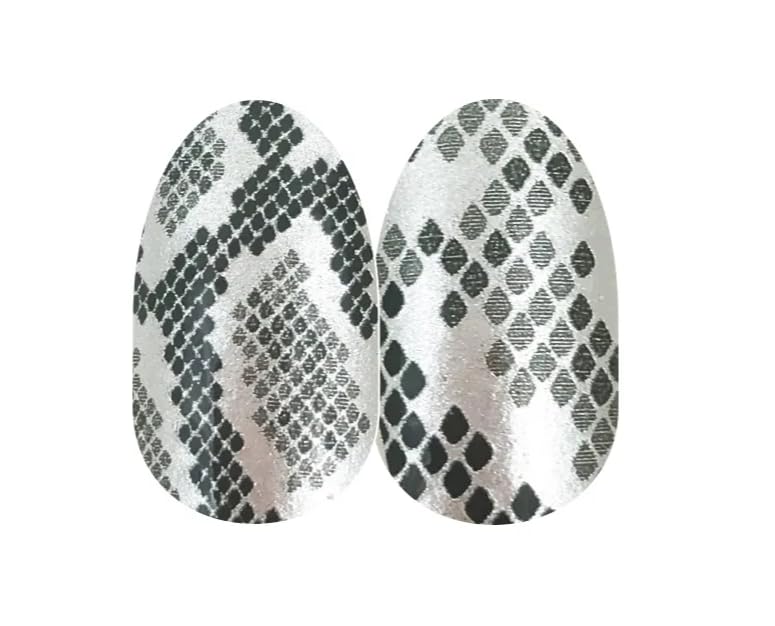Color Street Goodnight Hiss Nail Strips - Shimmer Finish, 16 Double-Ended, USA Made