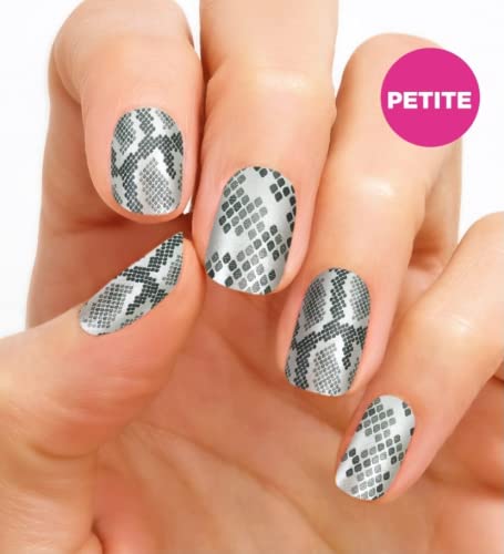Color Street Goodnight Hiss Nail Strips - Shimmer Finish, 16 Double-Ended, USA Made