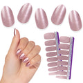 Color Street Princess Cut Nail Strips – Rose Gold Shimmer, Easy Peel, Real Polish
