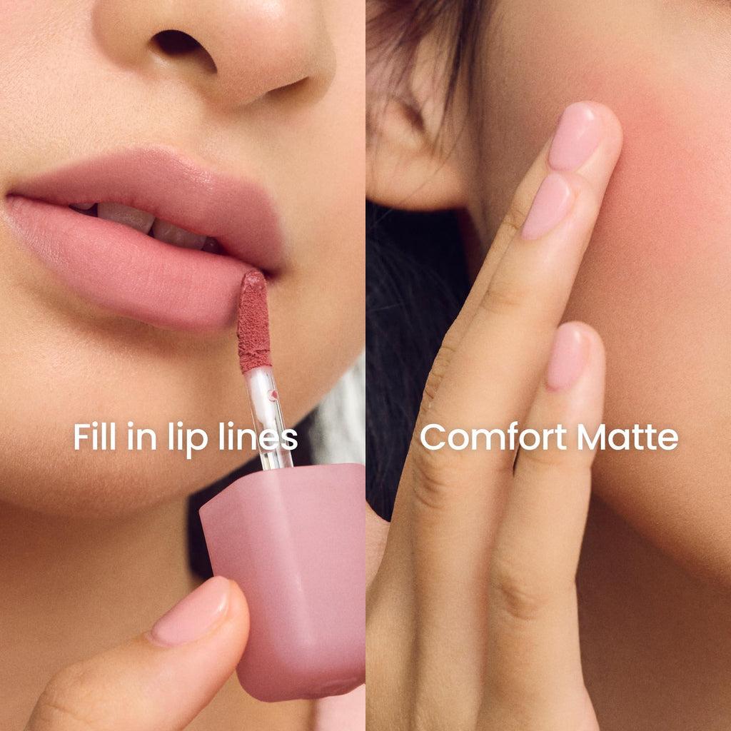 COLORGRAM Nude Blur Tint 11 Deep Chocolate — Soft Velvet Matte Lip & Cheek Tint | Lightweight, Buildable Color