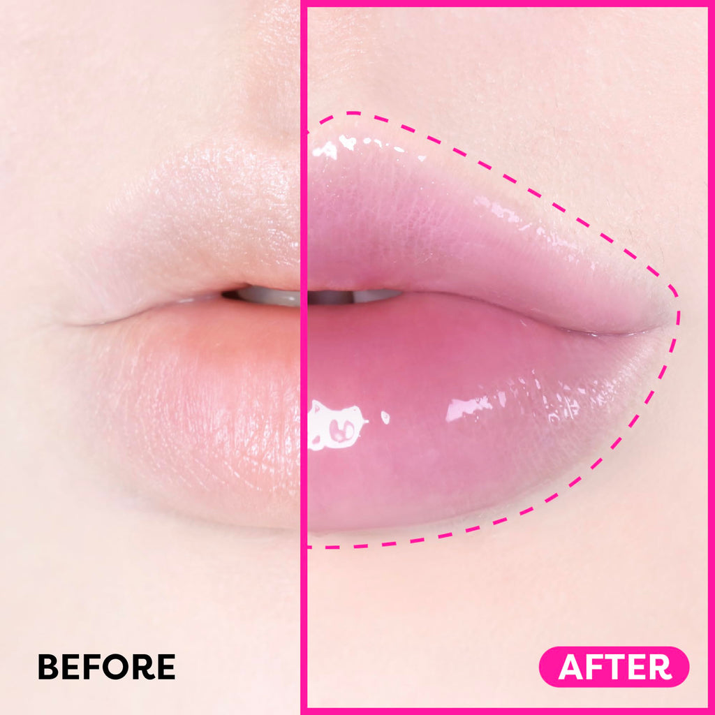 COLORGRAM Fruity Glass Gloss 04 Farewell Guava – Glass-Like Shine Lip Tint