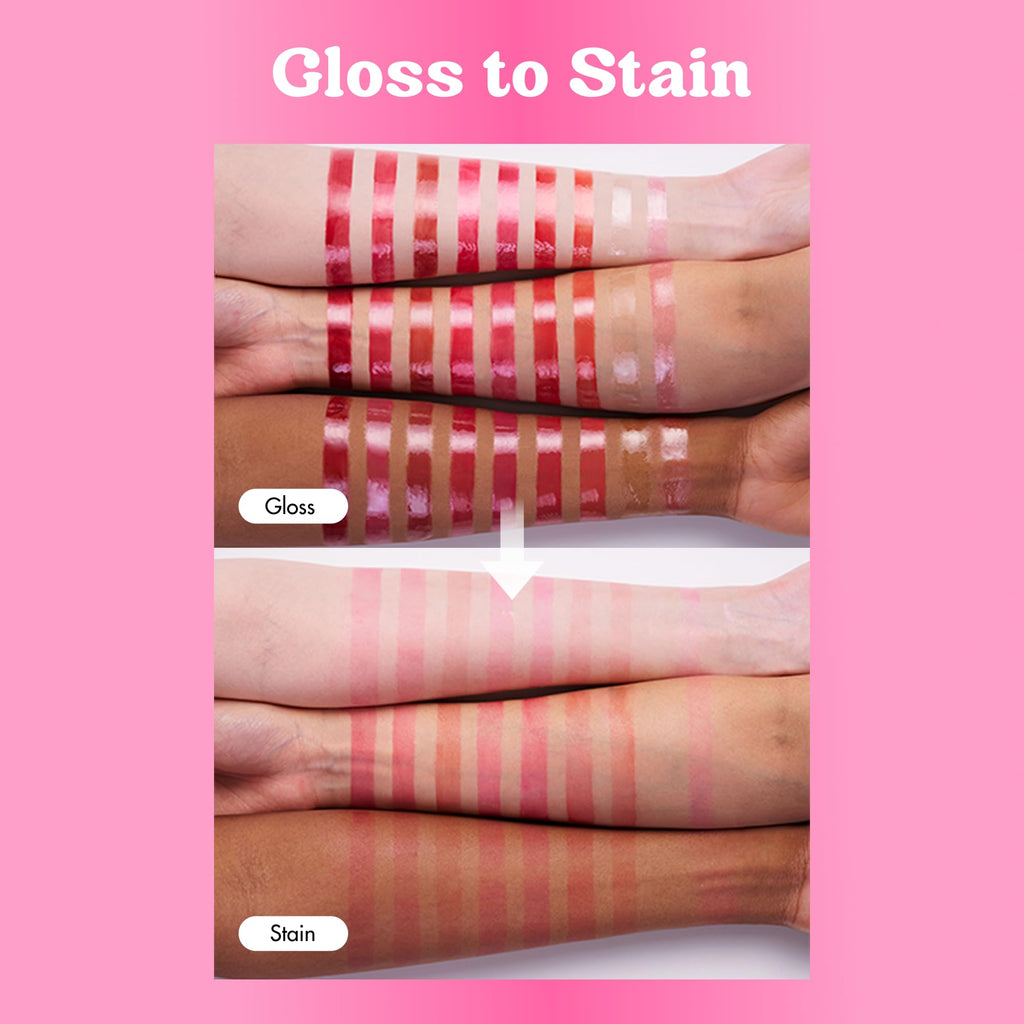 COLORGRAM Fruity Glass Tint 02 Dewy Grapefruit – Korean Long Lasting & Waterproof Lip Stain