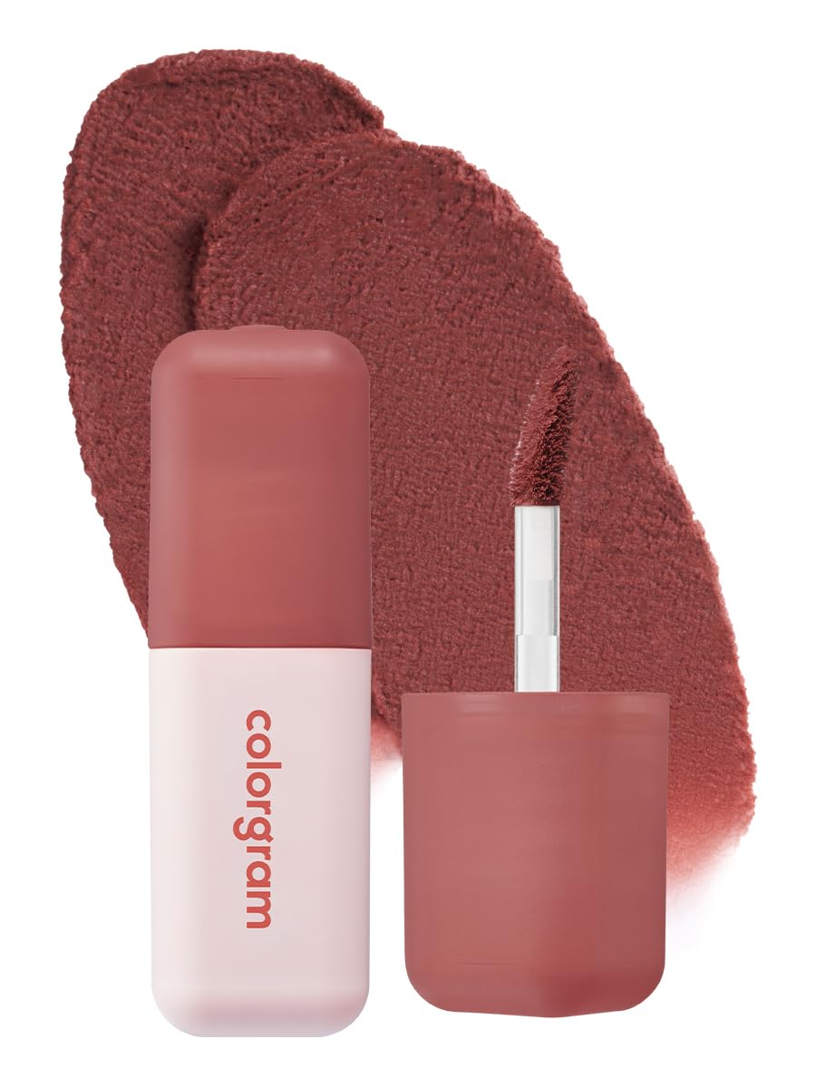 COLORGRAM Nude Blur Tint 11 Deep Chocolate — Soft Velvet Matte Lip & Cheek Tint | Lightweight, Buildable Color