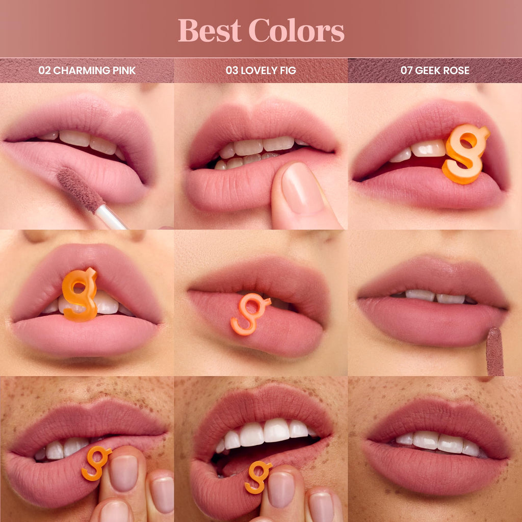 COLORGRAM Nude Blur Tint 08 Hip Chocolate | Soft Velvet Matte Lip & Cheek Tint
