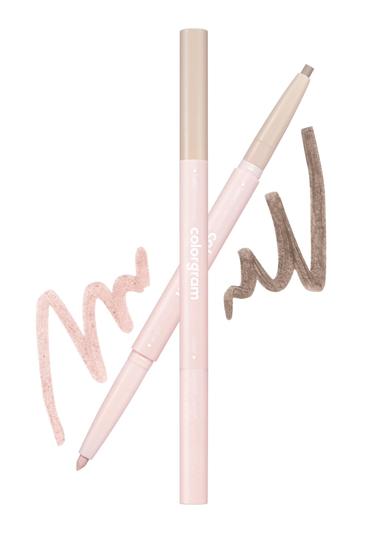 COLORGRAM Under Eye Highlighter Stick 07 Warm Peach | Double-Sided Glow & Contour