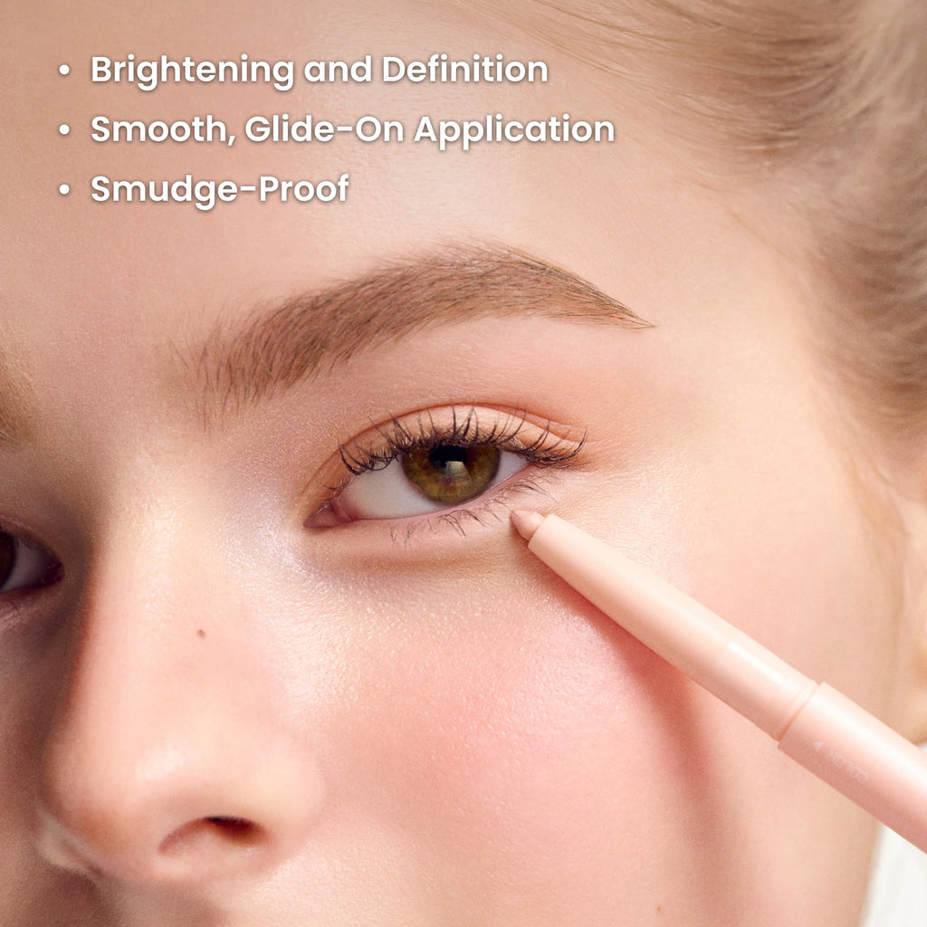 COLORGRAM Under Eye Highlighter Stick 07 Warm Peach | Double-Sided Glow & Contour