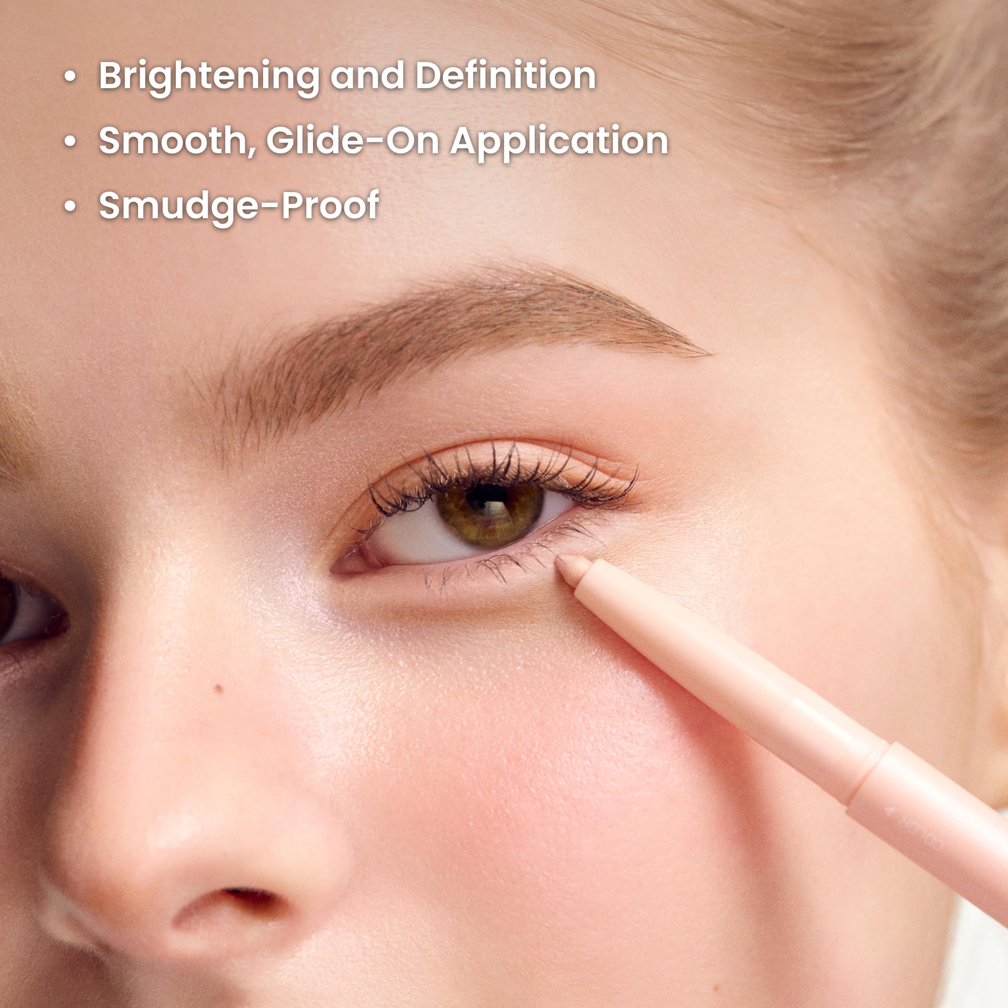 COLORGRAM Under Eye Highlighter Stick 07 Warm Peach | Double-Sided Glow & Contour