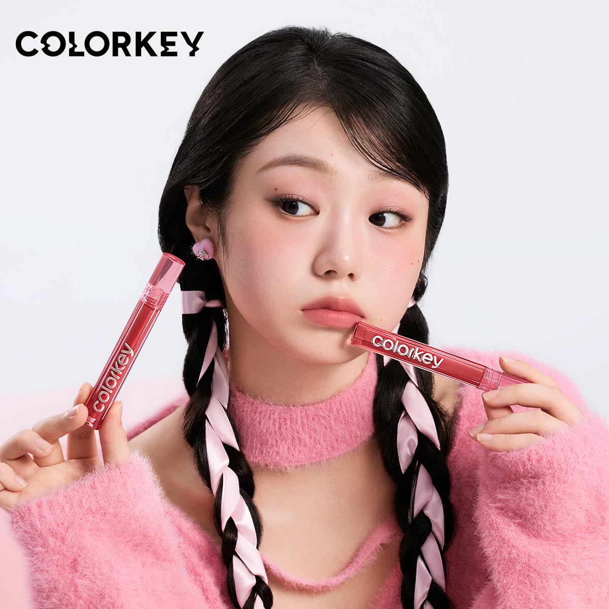 COLORKEY Airy Velvet Lip Tint Matte Finish - B620 Oolong Latte (3g) | Longwear Lip Color