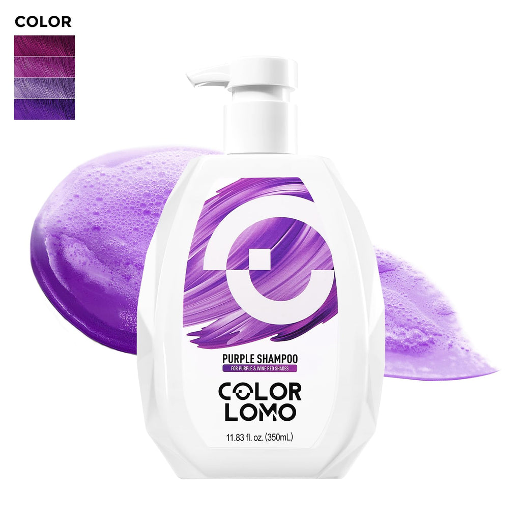 COLORLOMO Ultra Color Safe Shampoo for Purple Hair | Prolong Color & Shine | Vegan & Cruelty-Free