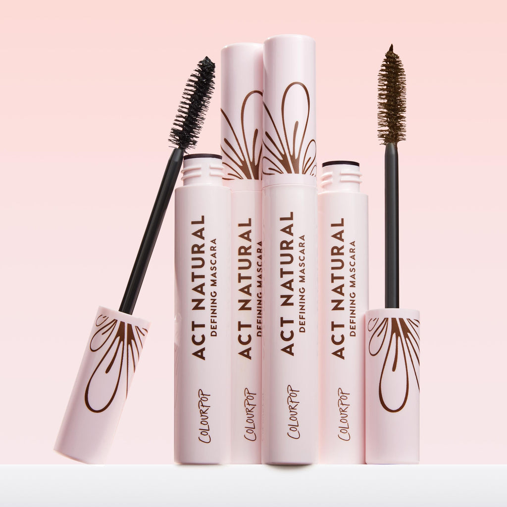 ColourPop Act Natural Defining Mascara – Clump-Free, Lifted Lashes | Vegan & Easy to Remove