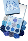 ColourPop Blue Moon Eyeshadow Palette – Powder | 9 Shades of Blue