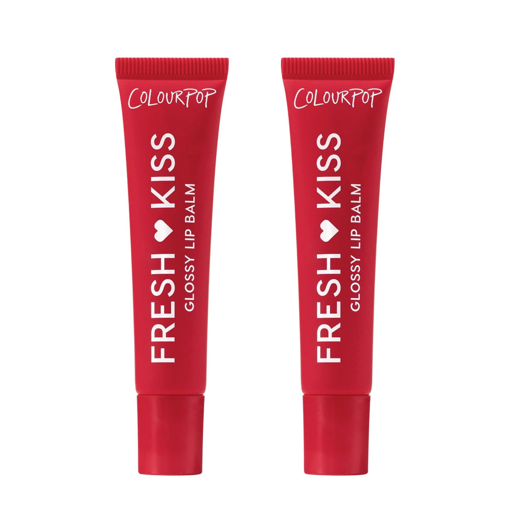 ColourPop Fresh Kiss Gloss Lip Balm 2-Pack – Hydration + Shine (Cherry Glaze)