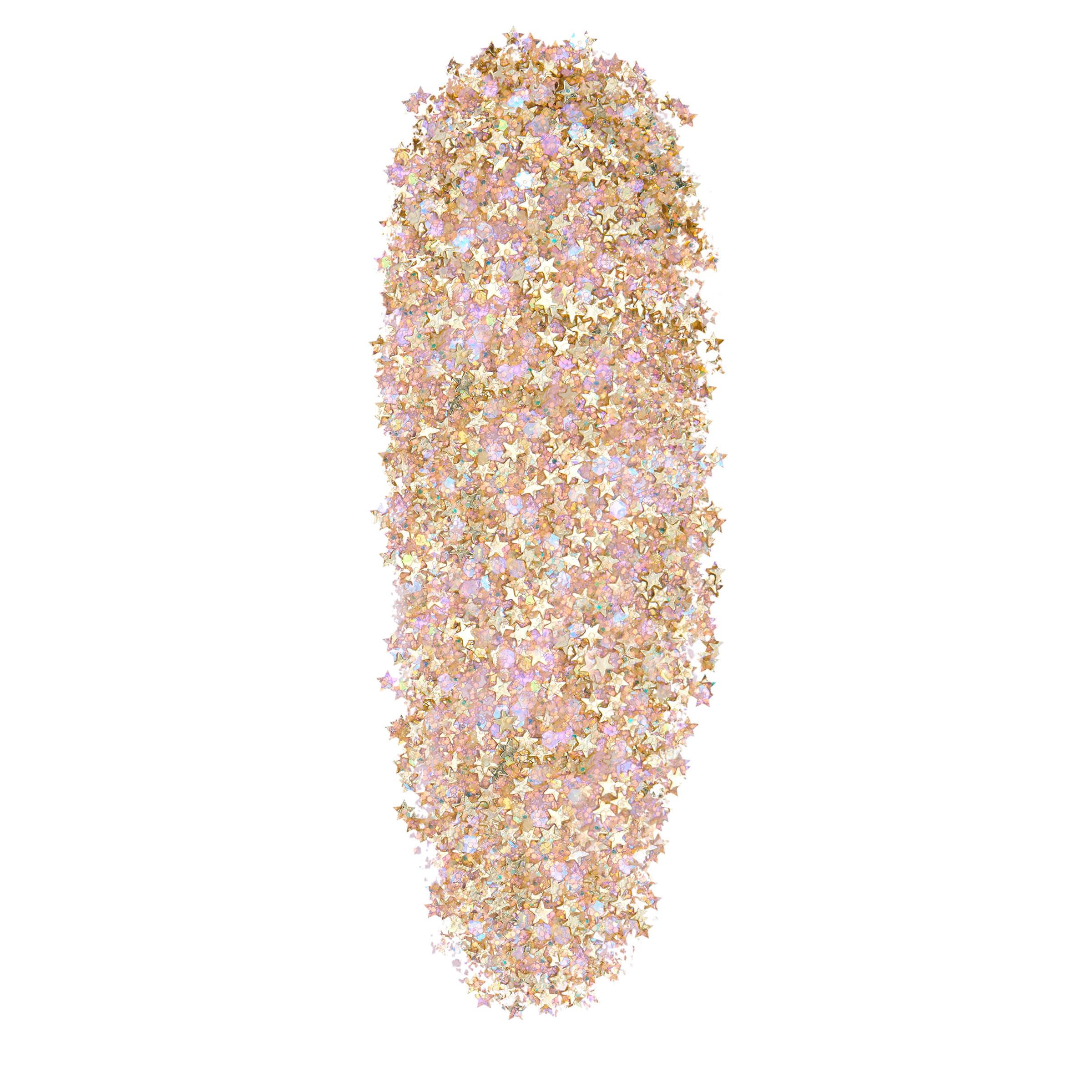ColourPop Glitterally Obsessed Body Glitter Gel – Multi-Colored Sparkle, Self-Adhering Gel (0.06 oz)